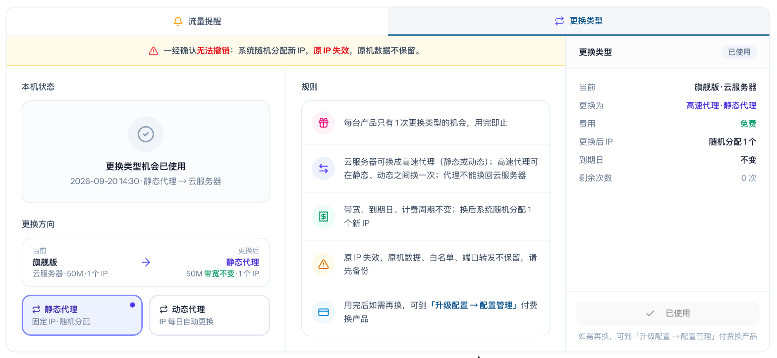 已使用